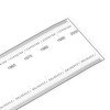 Unique Bargains PET Plastic Folding Film Flexible Ruler with R Angle and Width Lines - 4 of 4