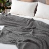 Attop All-Season Breathable Gauze Cotton Throw Blanket - 50"x70" Large Size, Soft Lightweight for Couch & Bed - 2 of 4