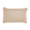 Saro Lifestyle Fringe Throw Pillow Cover - 2 of 3