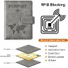 Maison Travel Passport Holder Wallet – RFID Blocking Passport Holder, Multiple Slots, Zipper Closure, Lightweight & Durable Travel Essentials - 3 of 4