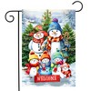 Briarwood Lane Winter Garden Flag 12x18 For Outdoor Snow Family For Winter Garden Flag Flags For Outside - 2 of 4