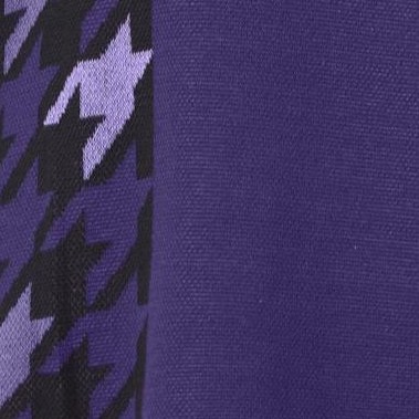 purple houndstooth