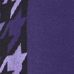 purple houndstooth