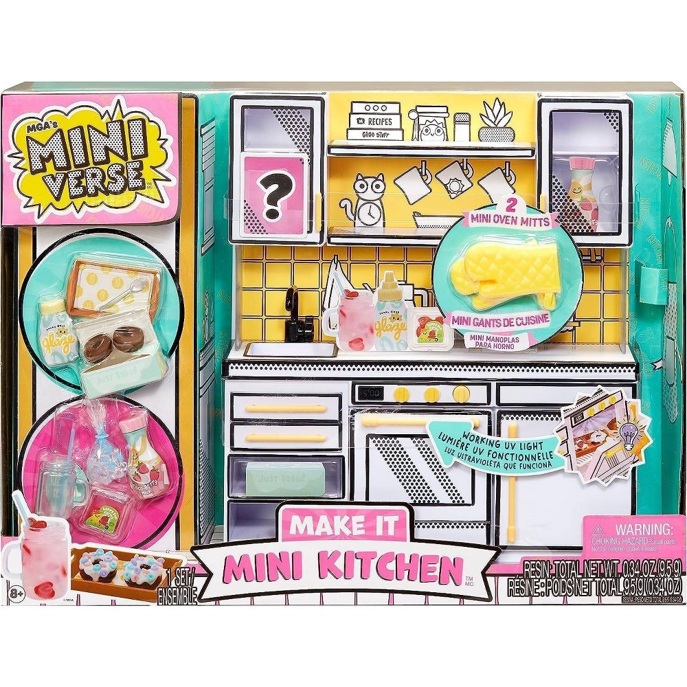 MGA&#39;s Miniverse Make It Mini Kitchen - 3pc