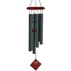 Woodstock Wind Chimes Encore® Collection, Chimes of Pluto, 27'' Green Wind Chime DCE27 - image 3 of 4