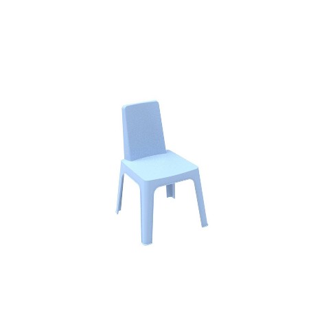 Resol Julieta Kids Chair Outdoor Patio Chairs Kids Patio Accent Chairs Blue Durable Polypropylene Uv Rust Resistant Target