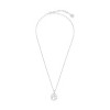 SHINE by Sterling Forever Sterling Silver Circle Wave Necklace - 3 of 3