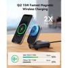 INIU MagPro Pad & Stand Qi2 15W Magnetic Wireless Charger - Black: USB Connection, Quick Charge - 4 of 4