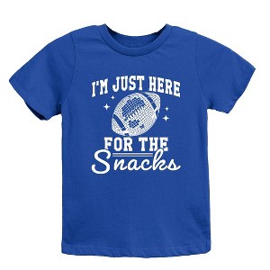 The Juniper Shop I'm Just Here For The Snacks Disco Toddler Short Sleeve Tee - 1 of 3