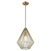 Livex Lighting Linz 1 - Light Pendant in  Antique Brass - 4 of 4