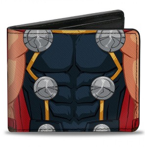 Adult Thor Character Close-Up Cosplay Bi-Fold Wallet - 1 of 3