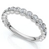 Pompeii3 1/2Ct Diamond Wedding Ring Channel Set 14k Gold or Platinum Lab Created EF/VS - 3 of 4