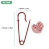 Unique Bargains Spring Lock Blanket Bulk Pins Fashion Clothes Sewing 60 Pcs - 3 of 4