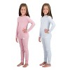 Sleep On It 100% Organic Cotton Rib Knit Snug-Fit 4-Piece and 6-Piece Pajama Sets Boys & Girls - Toddler Pajamas to Kids Pajama Sets - 4 of 4