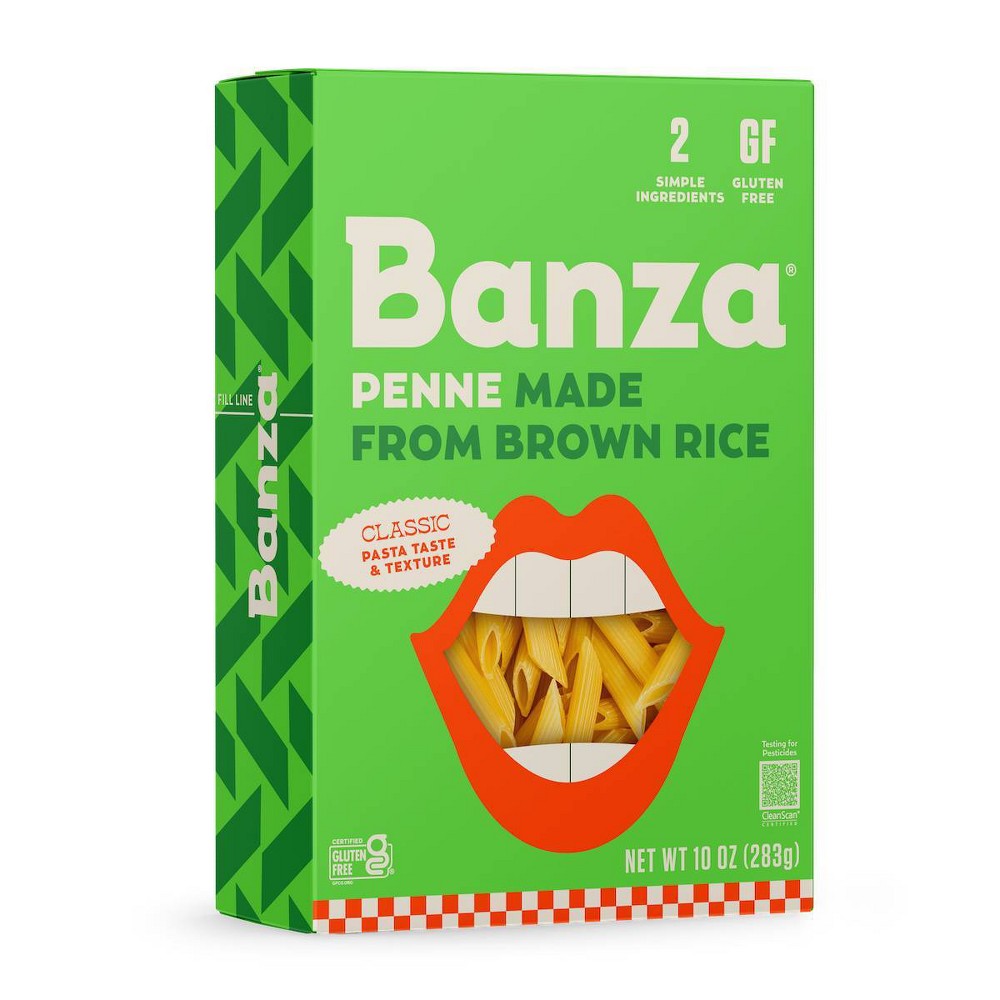 Banza Gluten Free Brown Rice Penne Pasta - 10oz