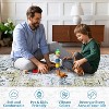 Area Rug Machine Washable Distressed Soft Non Slip Non Shedding Carpet Low Pile Throw Accent Rug for Bedroom Living Room - 3 of 4