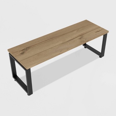 47" Emery Bench Light Wood - RST Brands