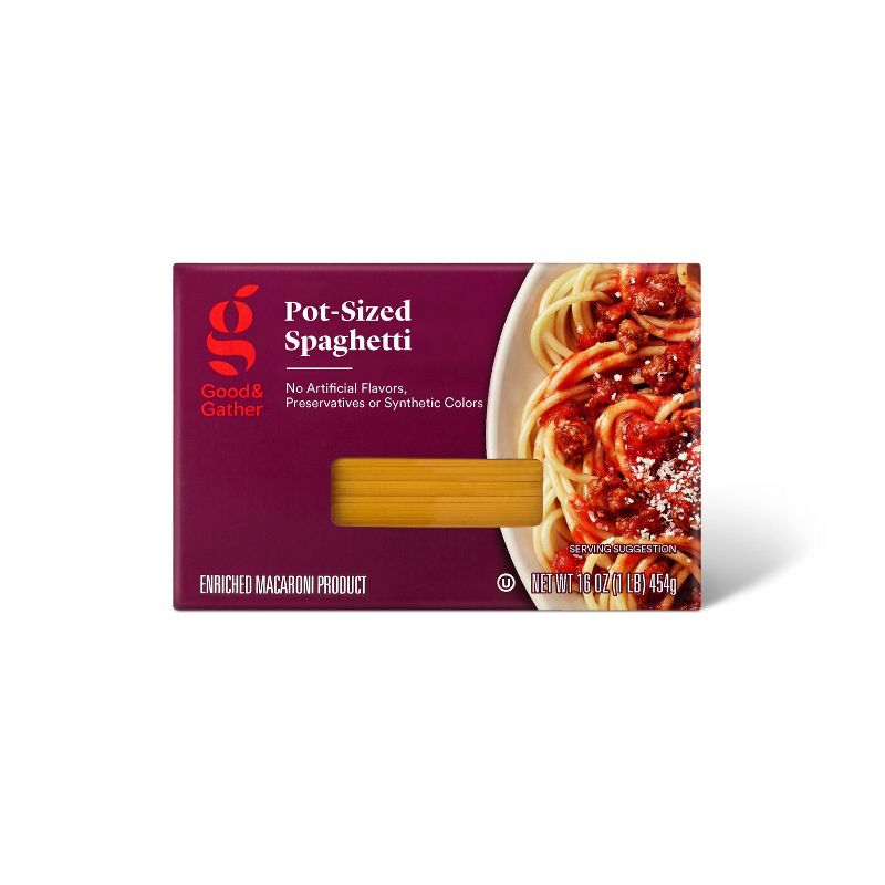 Pot-Size Spaghetti - 16oz - Good &#38; Gather&#8482;, 1 of 10
