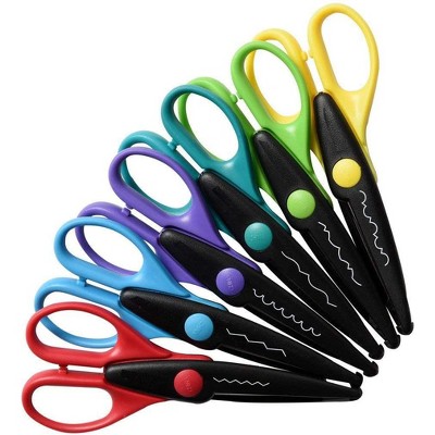 Polaroid Scissors with Decorative Edges (6-Pack) PL2X3SCISSOR6