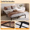 14 Inch Metal Bed Frame Platform Bed Frame No Box Spring Needed, Sturdy Heavy Duty Bed Frame, Easy Assembly, Under Bed Storage - Black - 4 of 4
