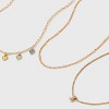 Girls' Multi Hearts Initial Necklace Set - art class™ - 3 of 3