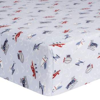 Trend Lab Flannel Fitted Crib Sheet