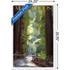 Trends International Lantern Press - Muir Woods Pathway Framed Wall Poster Prints - 3 of 4