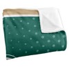 Bemidji State University Logo Dots Silky Touch Blanket White 50x60 - 3 of 4