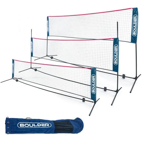 beach volleyball net dimensions