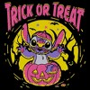 Girls Lilo & Stitch Halloween Trick or Treat T Shirt - 2 of 4