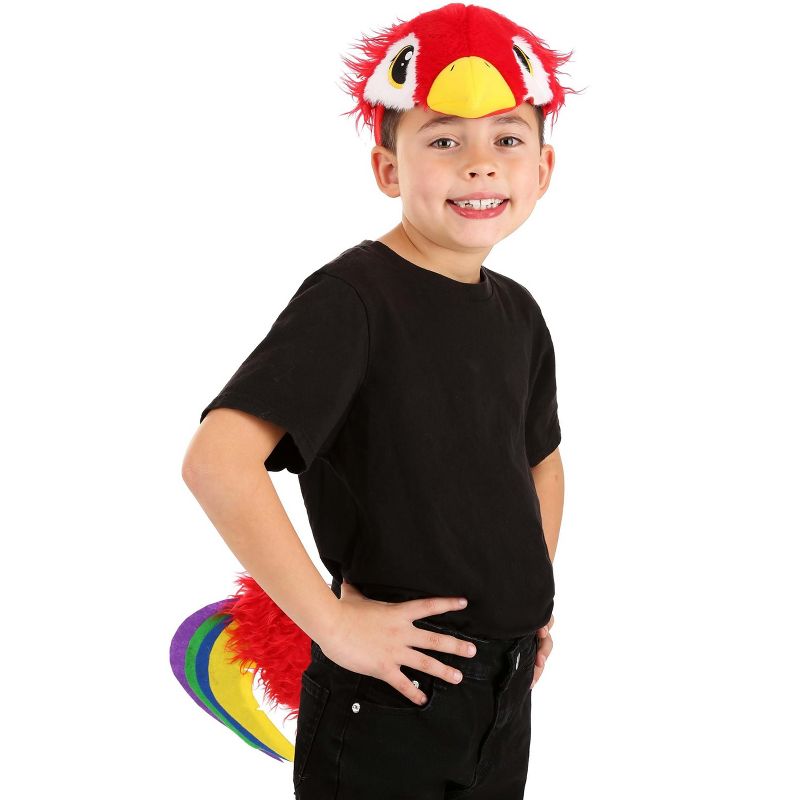 HalloweenCostumes.com    Costume Kit: Parrot, Multicolored, 2 of 7