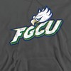 Florida Gulf Coast University Official Distressed Primary Unisex Adult Pull-Over Hoodie, Athletic Heather - 2 of 4