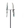 Southern Patio 36"H Pinwheel Wind Spinner in Rust Patina Finish - Southern Patio - 3 of 4