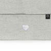 Dalix Lil Heart Embroidered Beanie Warm Winter Knit Hat Women - 2 of 4