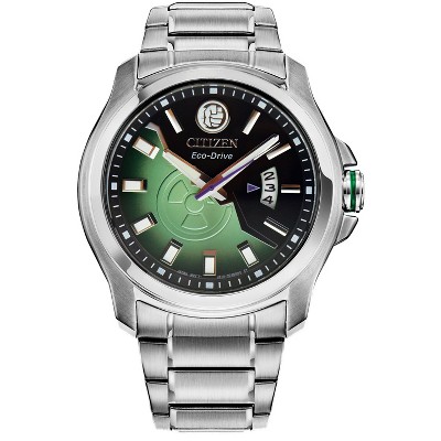 Citizen Marvel Eco-Drive featuring The Hulk 3-hand Stainless Steel Bracelet