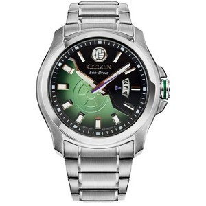 Citizen Marvel Eco-Drive featuring The Hulk 3-hand Stainless Steel Bracelet - 1 of 4