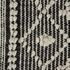 Design Imports Diamond Textured Fringe  - Natural And Black - 2 X 3 Ft - 4 of 4