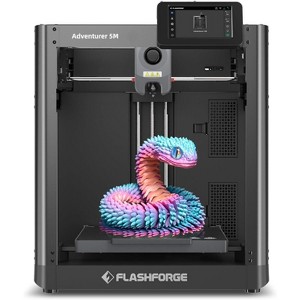 Flashforge Adventurer 5M 3D Printer, 600mm/s High Speed, Beginner