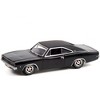 1968 Dodge Charger R/T Gloss Black with Vinyl Black Top "John Wick" (2014) Movie 1/64 Diecast Model Car by Greenlight - 2 of 3