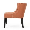 CAVINAS Contemporary Upholstered Accent Chair with Button Tufted Waffle Stitching & Nailhead Trim, Modern Armchair for Living Room, Bedroom - 3 of 4