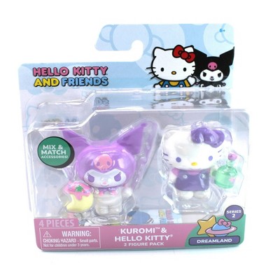 Hello Kitty and Friends Series 2 Dreamland 2 Inch Figures - Kuromi And Hello Kitty