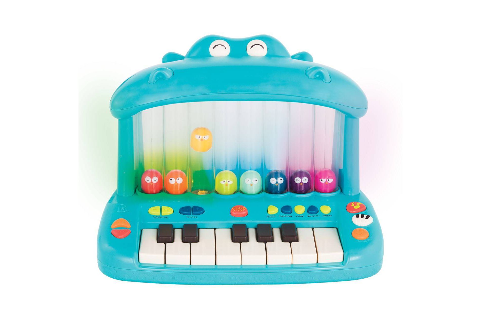 B. toys Toy Piano for Kids Hippo Pop