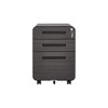 Runesay Mobile File Cabinet 3 Drawer, Under Desk Office, Versatile Storage Cabinet - 2 of 4