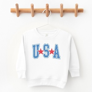 The Juniper Shop Varsity USA Red Stars Toddler Sweatshirt - 1 of 4