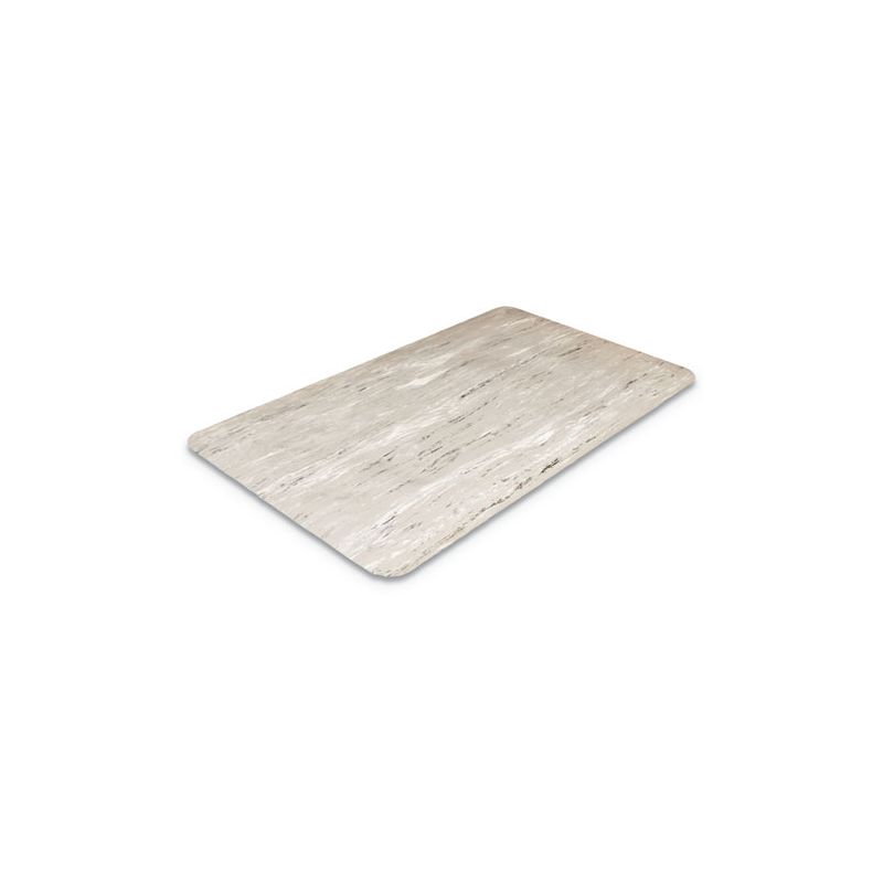 Crown Cushion-Step Marbleized Rubber Mat, 36 x 72, Gray, 1 of 2