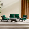 WestinTrends Avalon Outdoor 5-Piece Modular Sectional Patio Furniture Sofa Set - 2 of 4