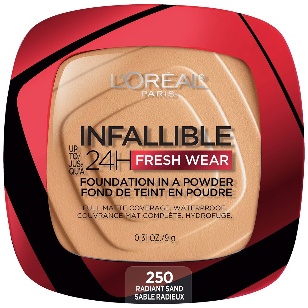 Photos - Other Cosmetics LOreal L'Oreal Paris Infallible Up to 24H Fresh Wear Foundation in a Powder - 250 