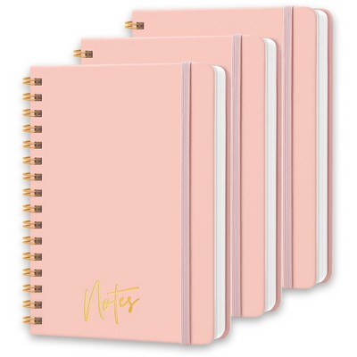 Belatt Lined Spiral Journal Notebook, A5 College Ruled Notebook for Journaling, Note-Taking, and Daily Planning, Durable Hardcover with Elegant Design