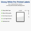 Avery 4" x 3-1/3" Labels, Double Black Border, 40 ct - 2 of 4