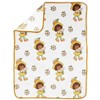 Jay Franco Hello Strawberry Shortcake Orange Blossom 46x60 Plush Throw Blanket - 2 of 4